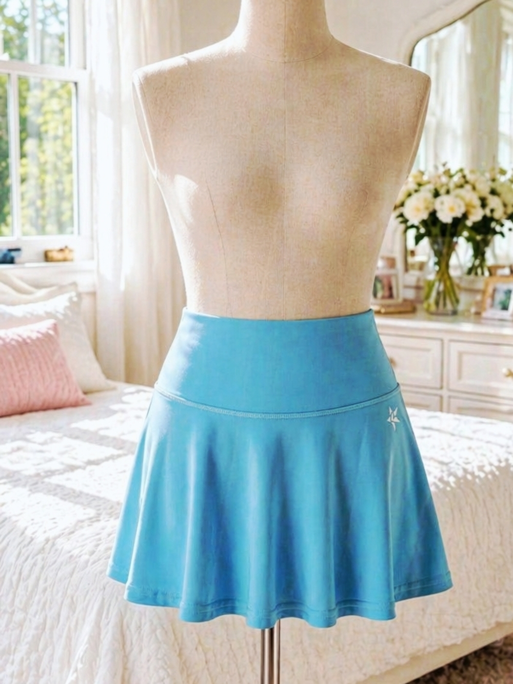 Rebel Athletics Teal Skort XL NWT Athletic Cheer Tennis Skirt Shorts